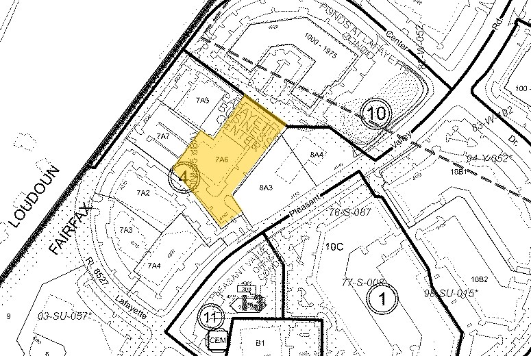4160 Pleasant Valley Rd, Chantilly, VA à louer - Plan cadastral - Image 3 de 4