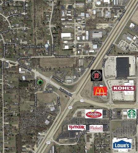 10209 Smythe Ave, Machesney Park, IL for sale Aerial- Image 1 of 2