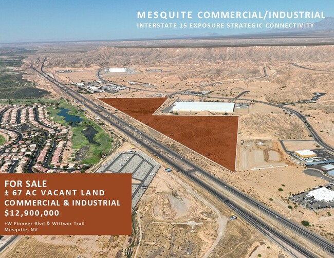 Plus de détails pour Pioneer Boulevard, Mesquite, NV - Terrain à vendre