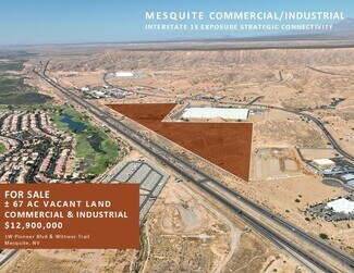 Plus de détails pour Pioneer Boulevard, Mesquite, NV - Terrain à vendre