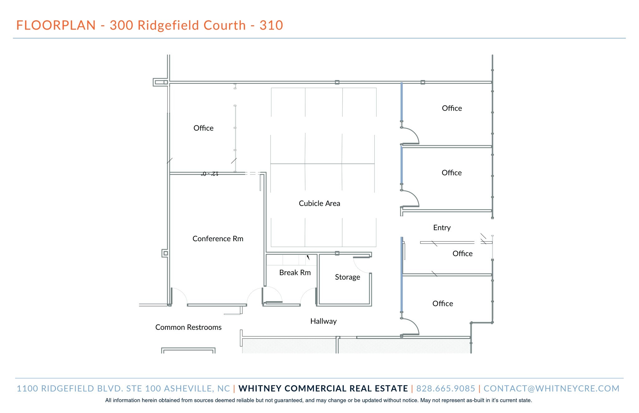 300 Ridgefield Ct, Asheville, NC for lease Site Plan- Image 1 of 1