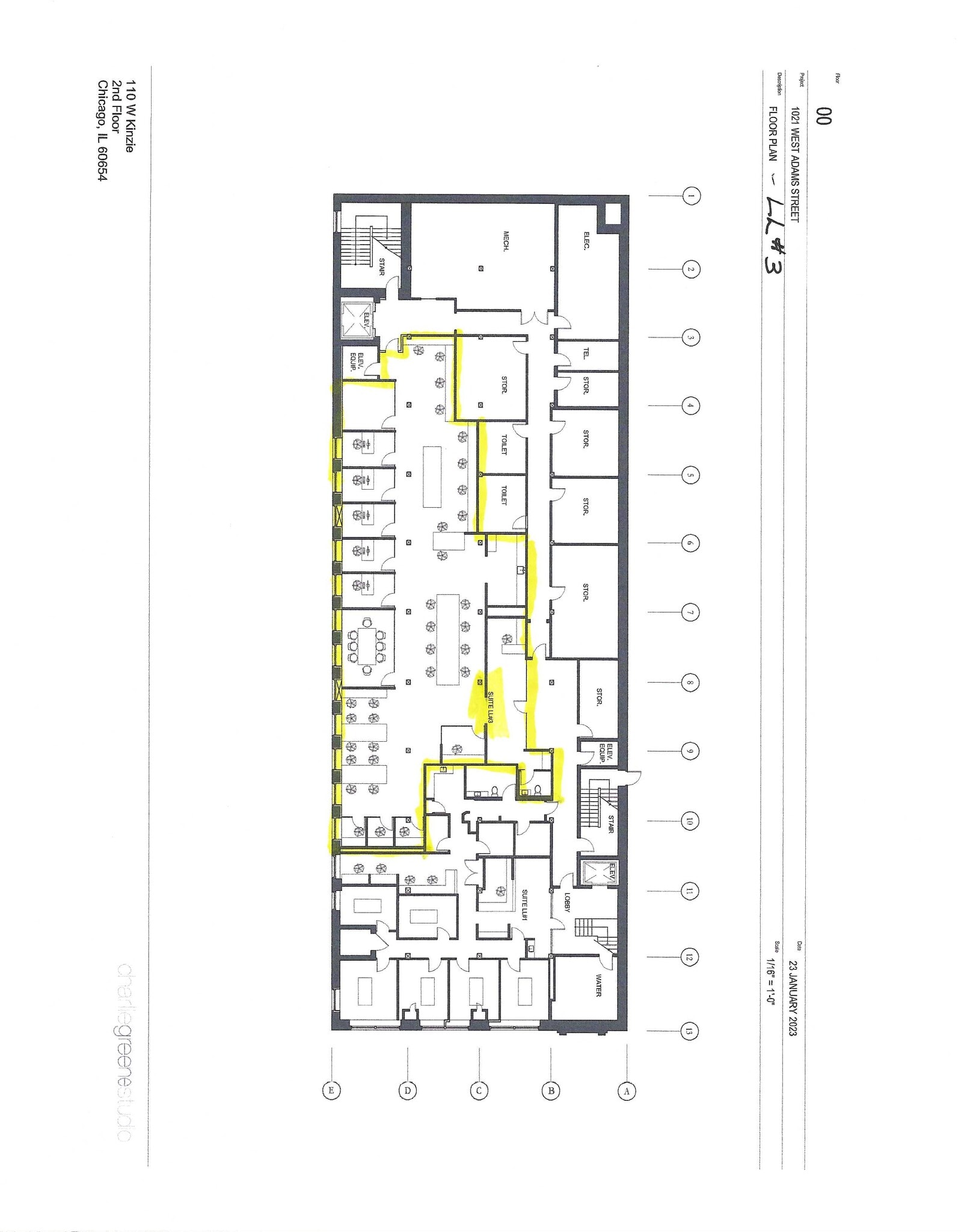 1021 W Adams St, Chicago, IL for lease Floor Plan- Image 1 of 3
