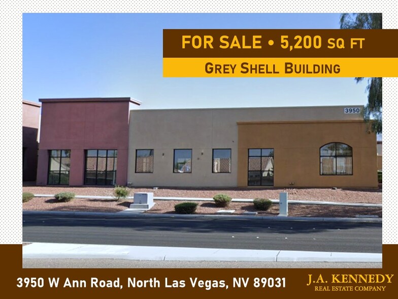 3950 W Ann Rd, North Las Vegas, NV à vendre - Photo du bâtiment - Image 1 de 1