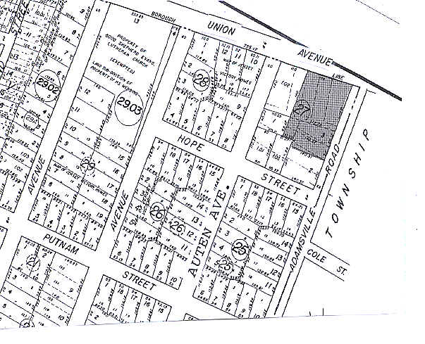 151-159 N Adamsville Rd, Somerville, NJ for lease - Plat Map - Image 2 of 4