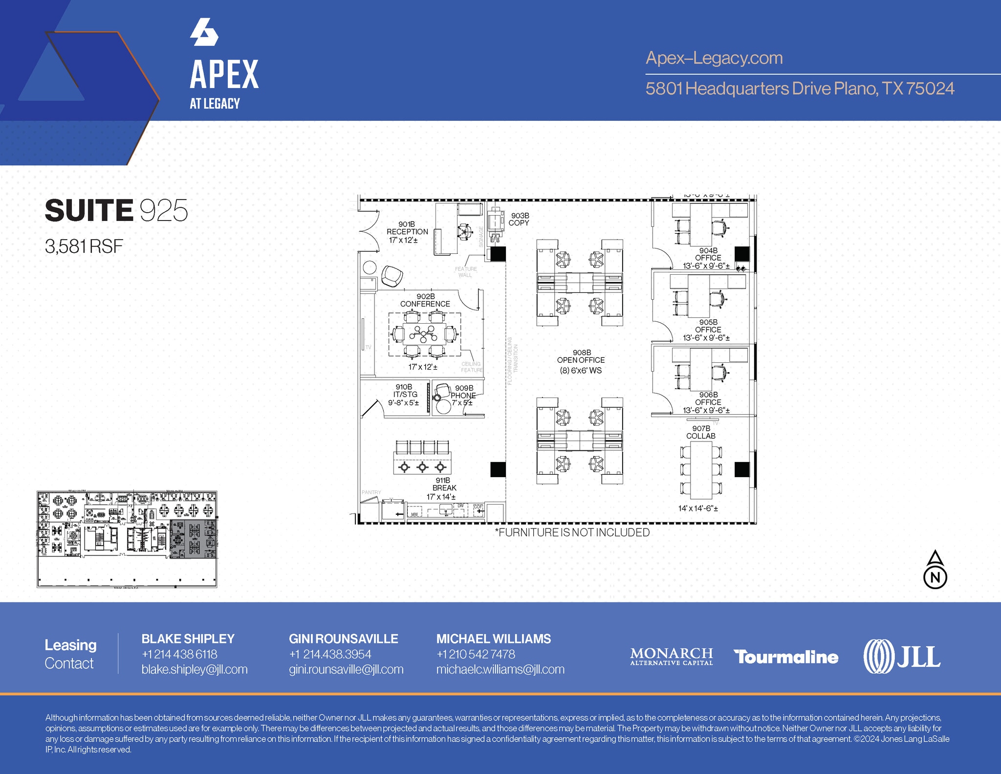 5801 Headquarters Dr, Plano, TX for lease Floor Plan- Image 1 of 1