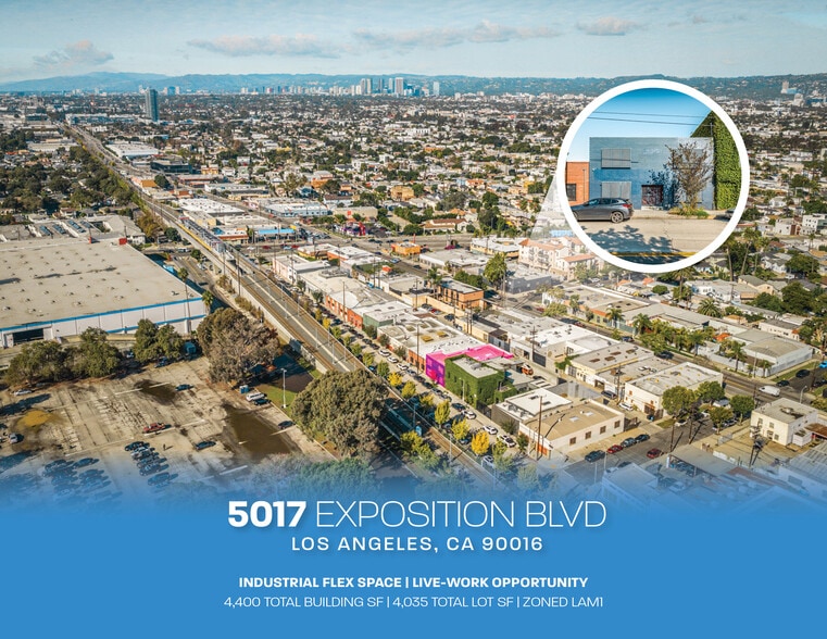 5017 Exposition Blvd, Los Angeles, CA à vendre - Aérien - Image 1 de 21