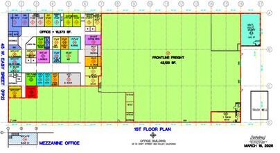 45 W Easy St, Simi Valley, CA for lease Floor Plan- Image 1 of 1