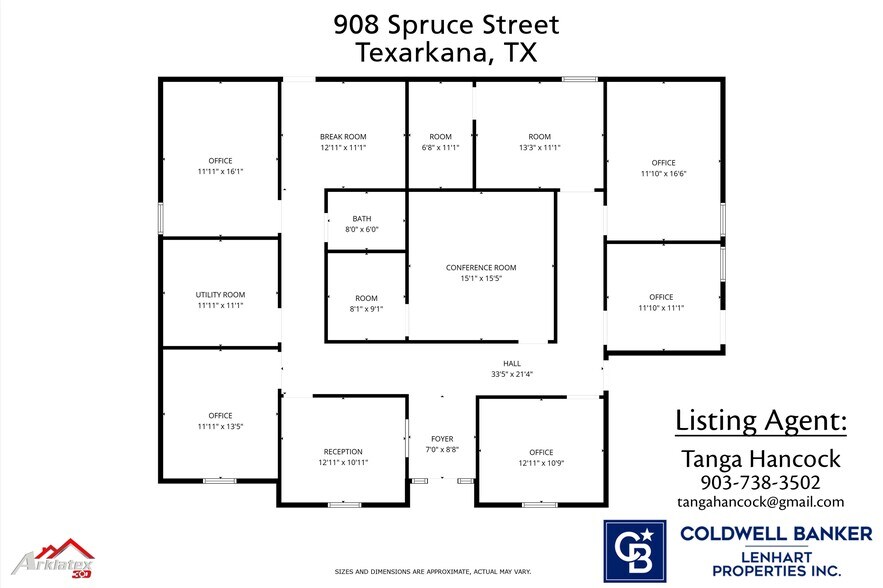 908 Spruce St, Texarkana, TX à vendre - Photo du bâtiment - Image 2 de 21