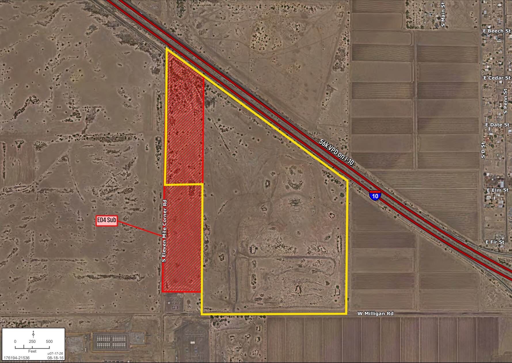 Interstate 10 and Eleven Mile Corner Road, Eloy, AZ for sale Primary Photo- Image 1 of 4