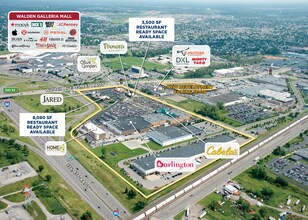 2001 Walden Ave, Cheektowaga, NY - Aérien  Vue de la carte