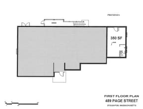 489 Page St, Stoughton, MA for lease Floor Plan- Image 1 of 3