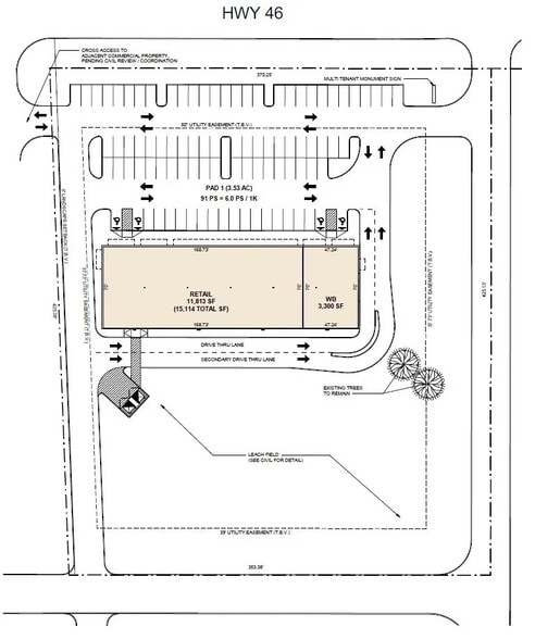 919 State Highway 46 E, Boerne, TX for lease - Site Plan - Image 2 of 2