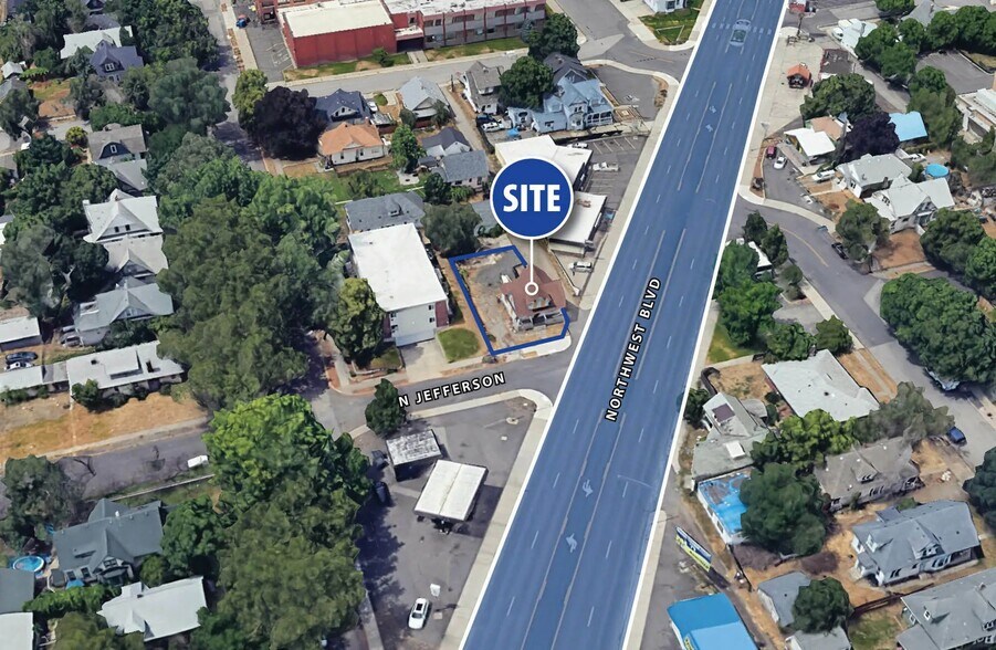 2011 N Jefferson St, Spokane, WA à vendre - Plan de site - Image 3 de 4