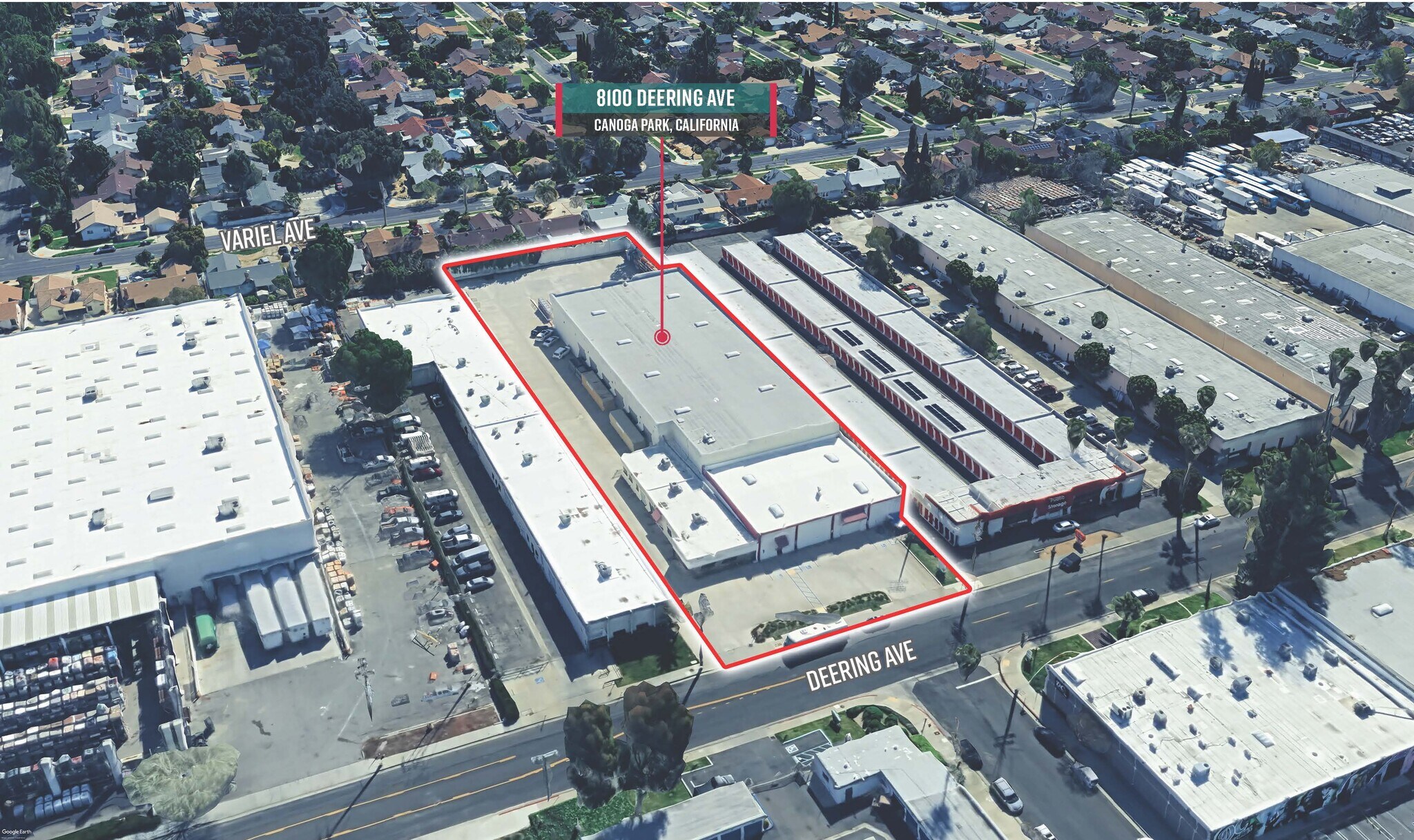 8100 Deering Ave, Canoga Park, CA à louer Photo du bâtiment- Image 1 de 5