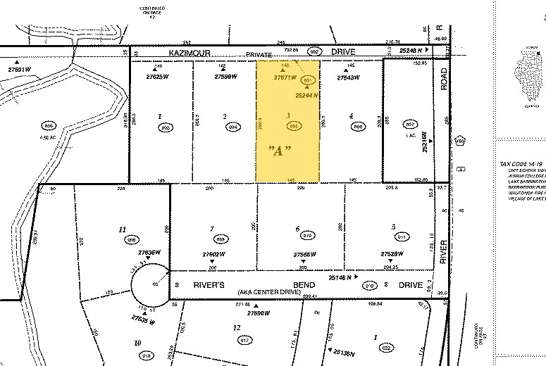 99 Kazimour Dr, Port Barrington, IL à louer - Plan cadastral - Image 3 de 21