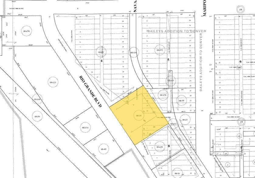 200 Rio Grande Blvd, Denver, CO for lease - Plat Map - Image 2 of 4