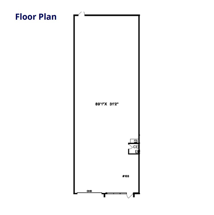 18935 96th Ave, Surrey, BC for lease Floor Plan- Image 1 of 1