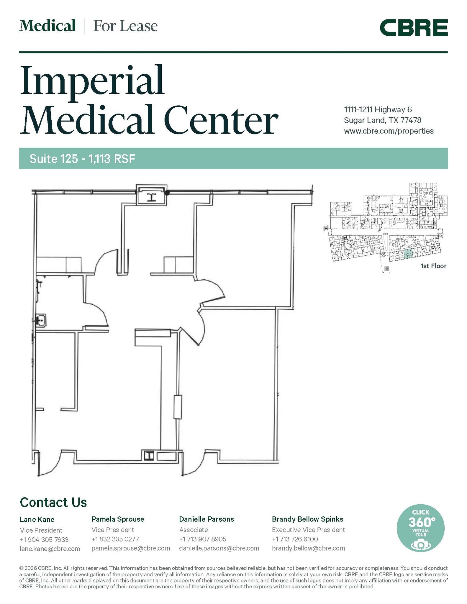 1111-1211 Highway 6, Sugar Land, TX for lease Interior Photo- Image 1 of 1