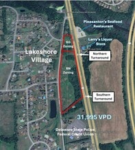 N Dupont Hwy, Dover, DE - AERIAL  map view