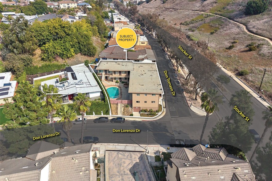 4587 Don Tomaso Dr, Los Angeles, CA à vendre - Photo du bâtiment - Image 3 de 5