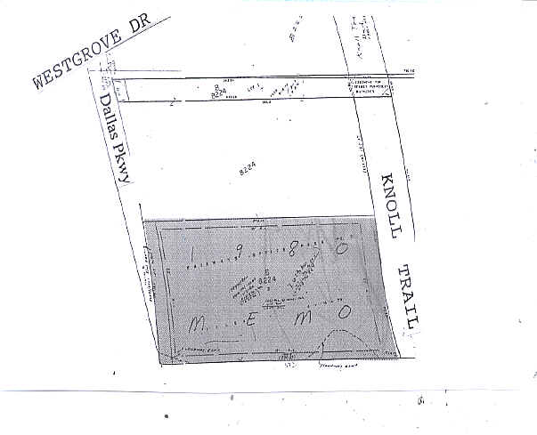 16200 N Dallas Pky, Dallas, TX à louer - Plan cadastral - Image 2 de 9