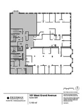 101 W Grand Ave, Chicago, IL à louer Plan d’étage- Image 1 de 4