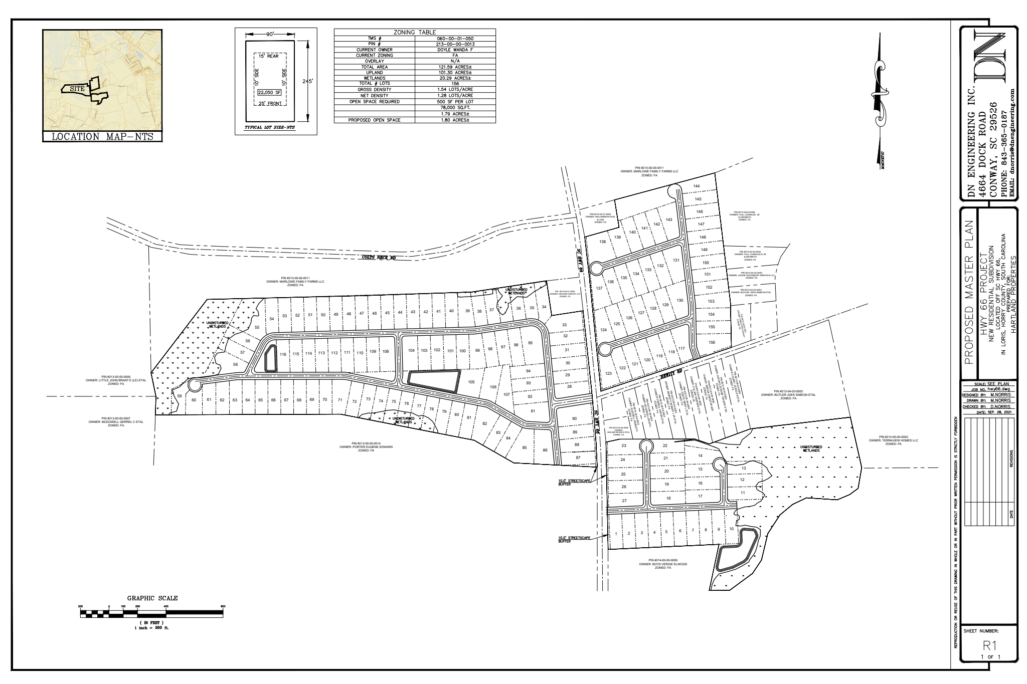 4985 Highway 66, Loris, SC à vendre Plan de site- Image 1 de 3