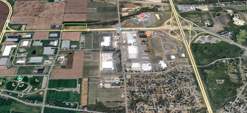 3900 Racine St, Janesville, WI for sale - Aerial - Image 3 of 3