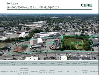 More details for 200 US Highway 22, Hillside, NJ - Land for Lease