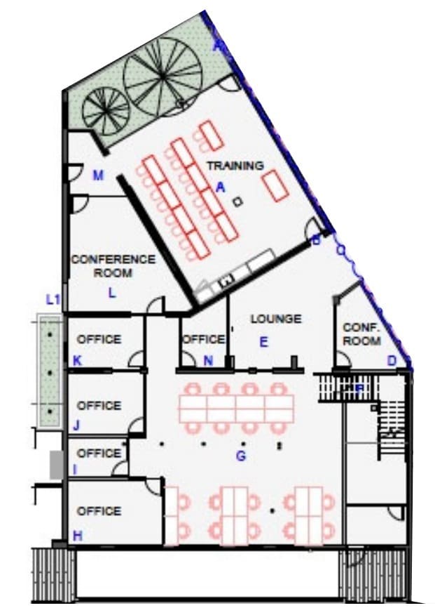 1315 N North Branch St, Chicago, IL for lease Floor Plan- Image 1 of 1