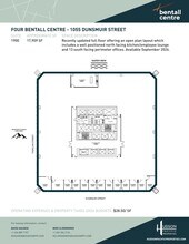 1055 Dunsmuir St, Vancouver, BC à louer Plan d’étage- Image 2 de 2