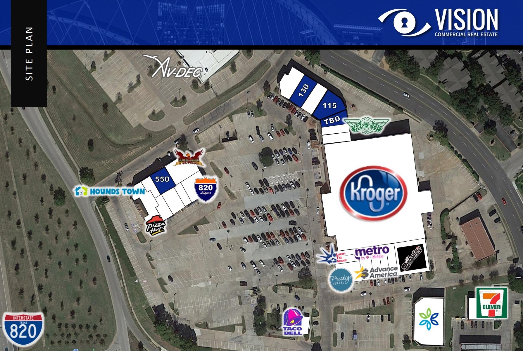 9108-9124 Camp Bowie Blvd W, Fort Worth, TX for lease Floor Plan- Image 1 of 1