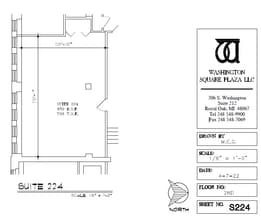 306 S Washington Ave, Royal Oak, MI for lease Floor Plan- Image 2 of 2
