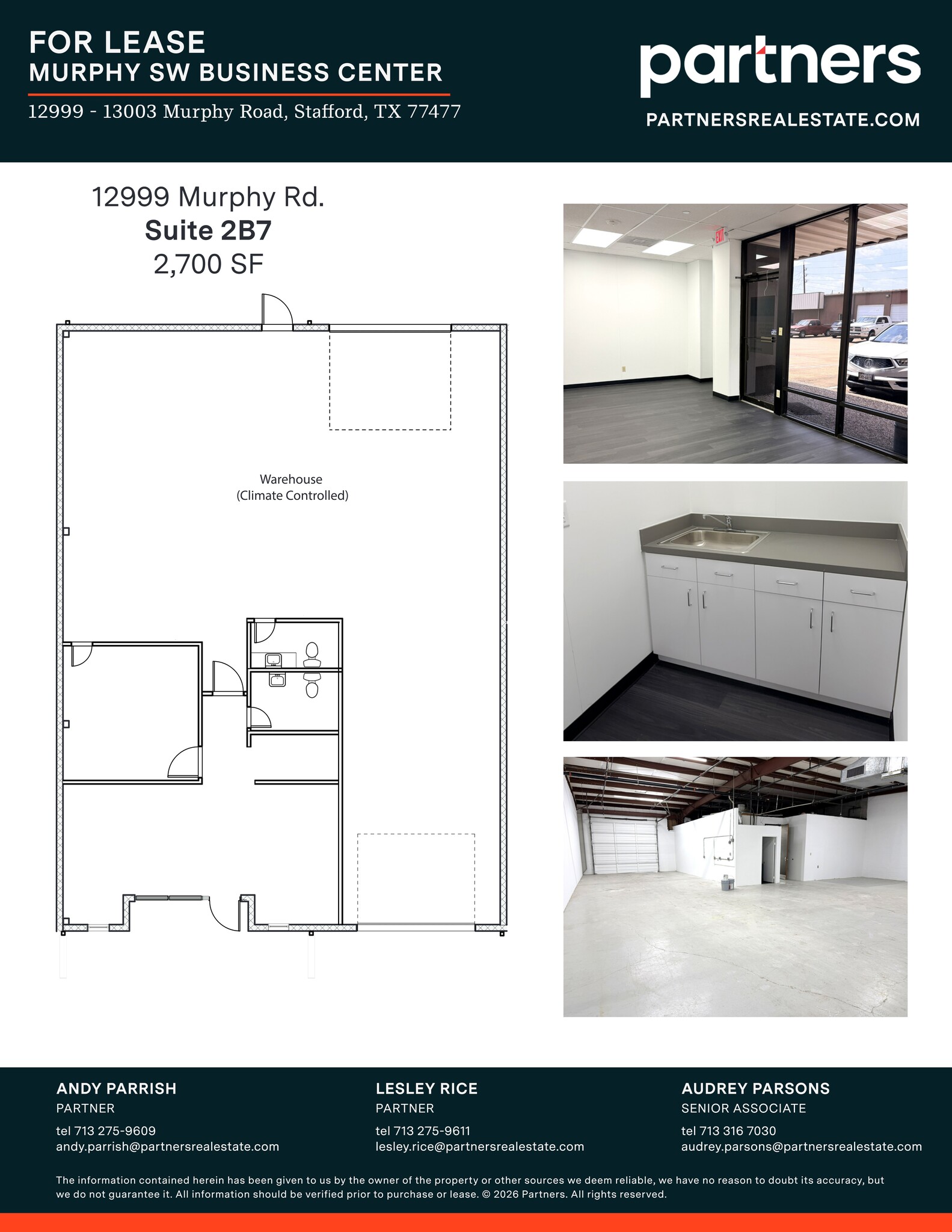 12999-13003 Murphy Rd, Stafford, TX à louer Plan de site- Image 1 de 1