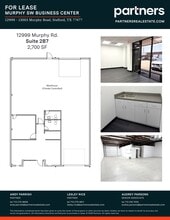 12999-13003 Murphy Rd, Stafford, TX à louer Plan de site- Image 1 de 1