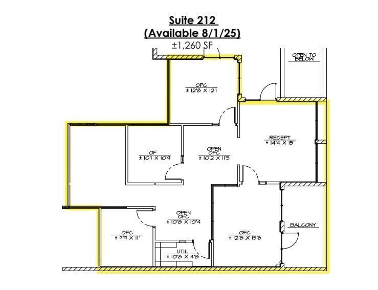 1819 S Dobson Rd, Mesa, AZ for lease Floor Plan- Image 1 of 1