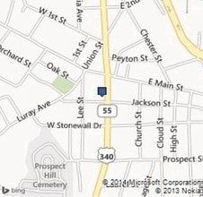 27 S Royal Ave, Front Royal, VA - AÉRIEN Vue de la carte