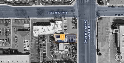 2673 Harbor Blvd, Costa Mesa, CA - Aerial  map view