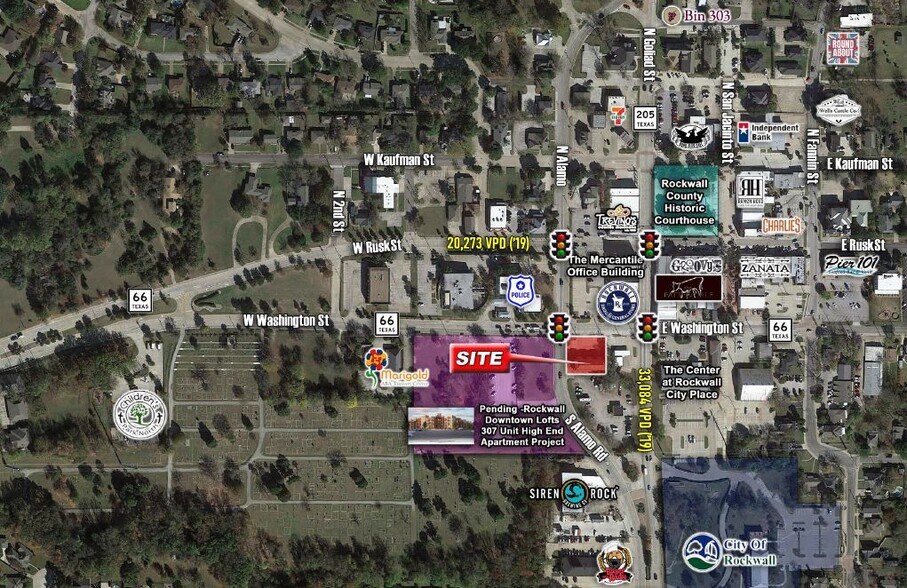 105 W Washington St, Rockwall, TX for lease - Building Photo - Image 2 of 3