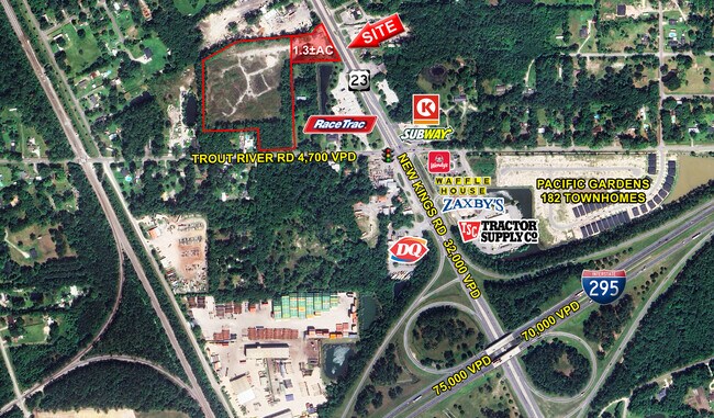Plus de détails pour 6553 Trout River Blvd, Jacksonville, FL - Terrain à vendre