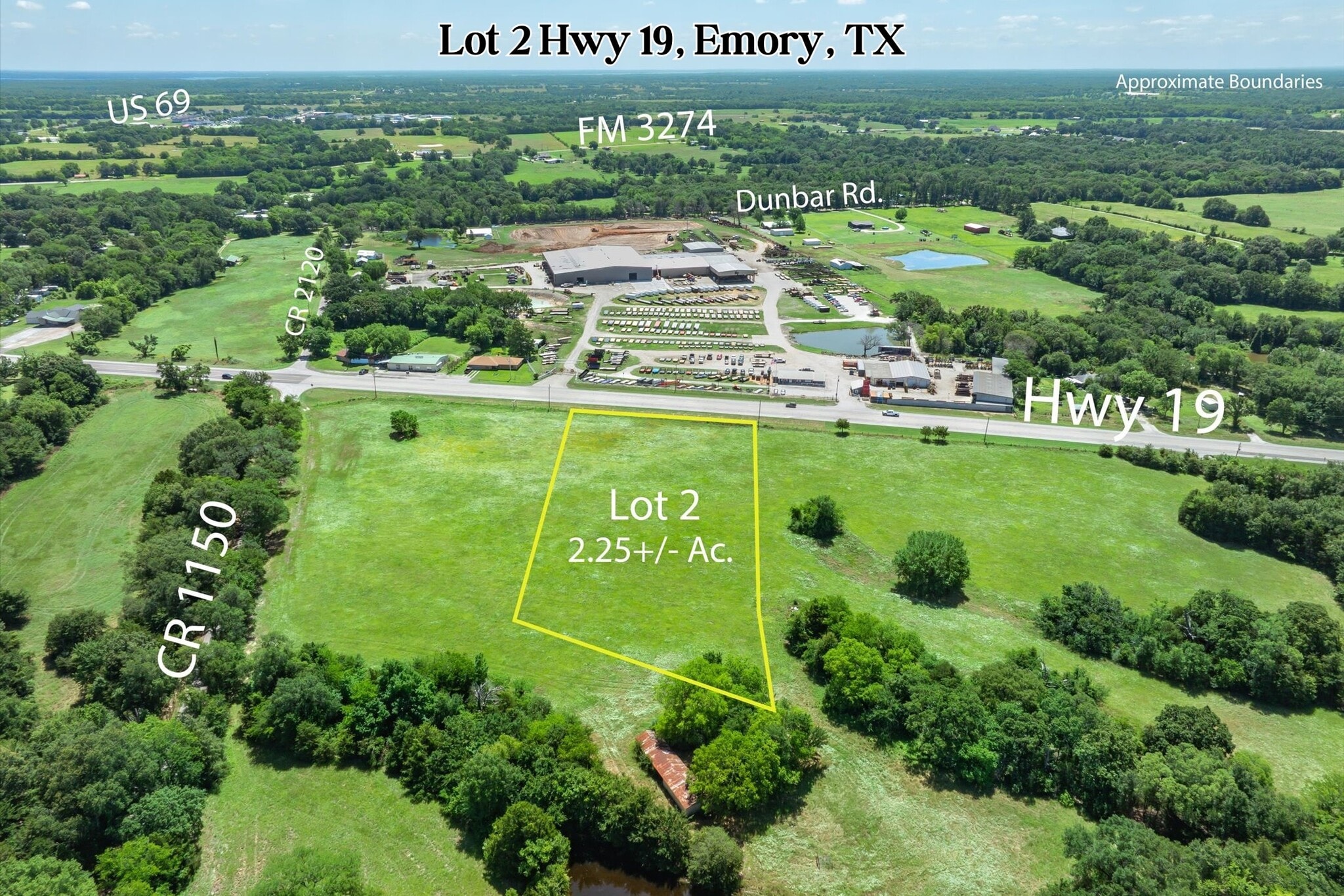 State Hwy 19 & CR 1150, Emory, TX for sale Building Photo- Image 1 of 26