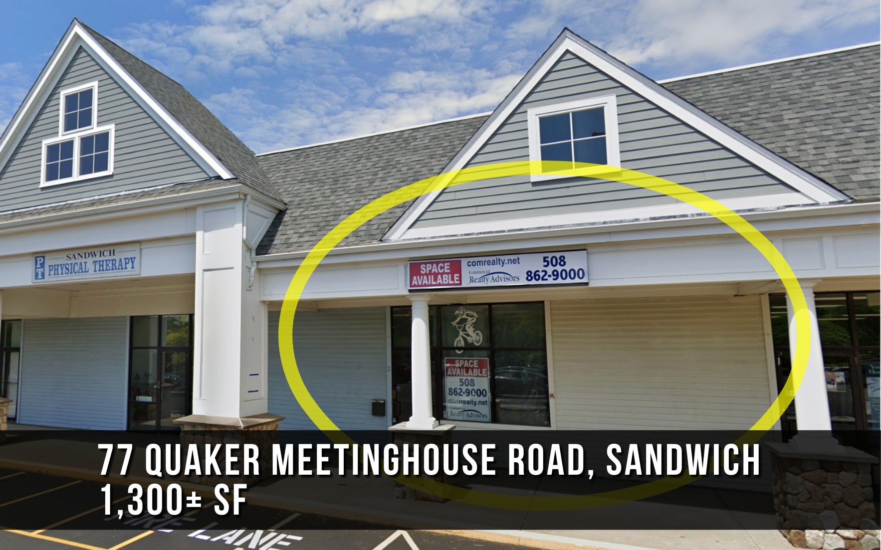 77 Quaker Meeting House Rd, Sandwich, MA for lease Interior Photo- Image 1 of 6