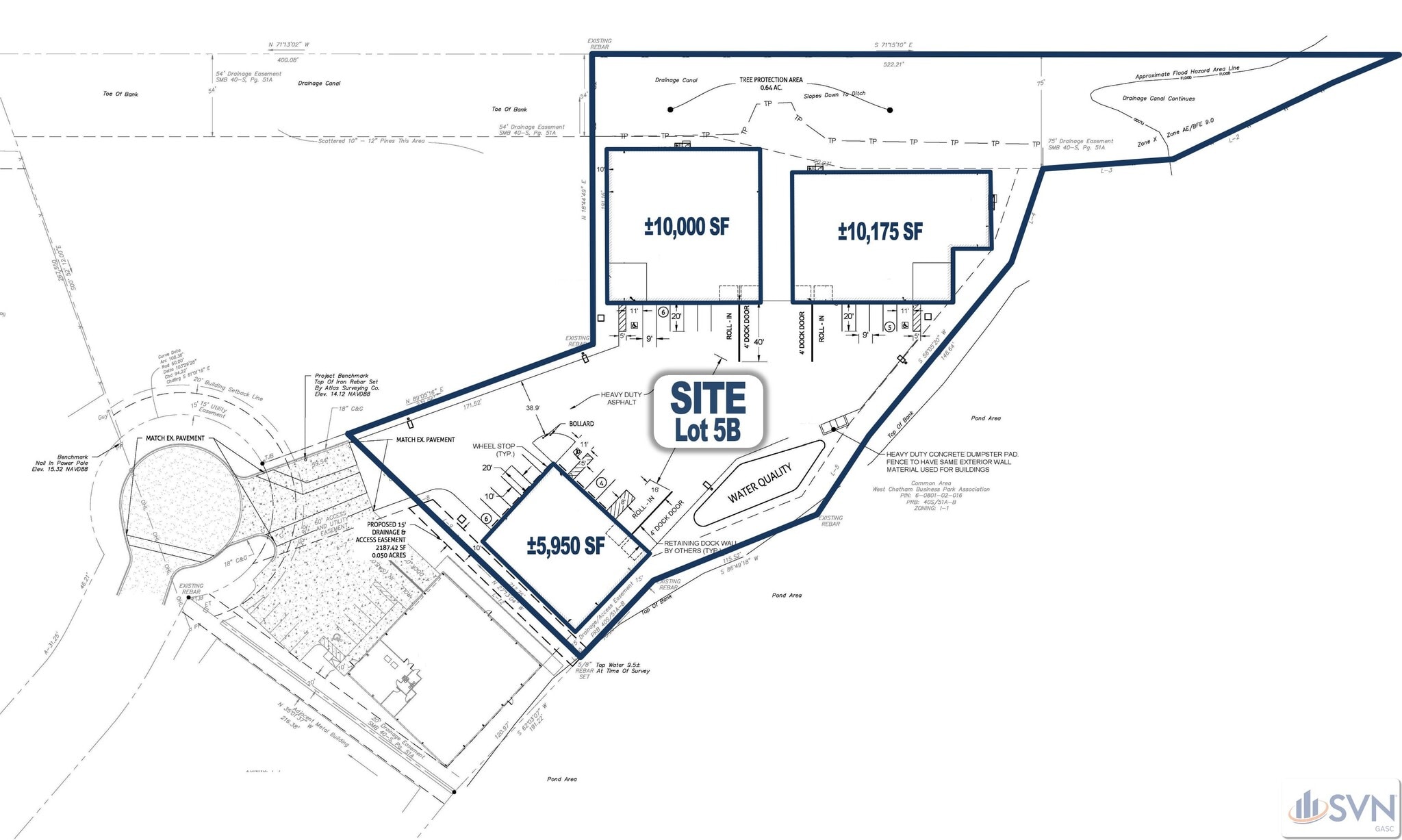 W Chatham Ct, Garden City, GA for lease Site Plan- Image 1 of 1