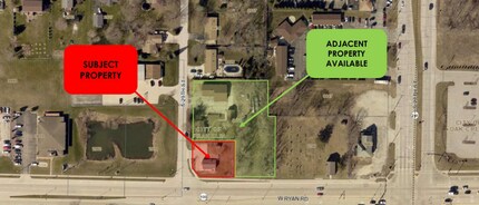 2820 W Ryan Rd, Franklin, WI - AÉRIEN  Vue de la carte