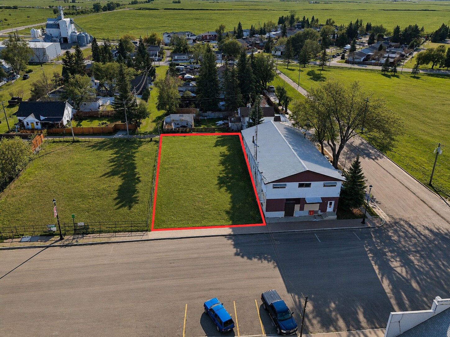214 Main St, Rockyford, AB à vendre Aérien- Image 1 de 3