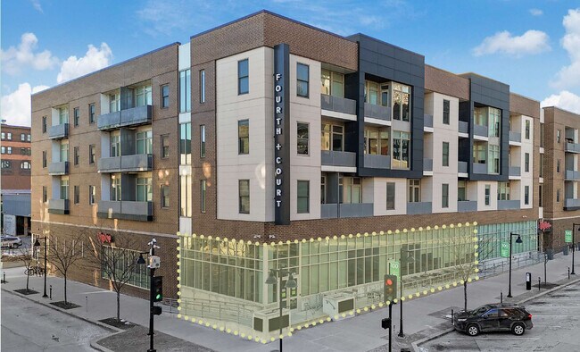 Plus de détails pour 420 Court Ave, Des Moines, IA - Commerce de détail à louer