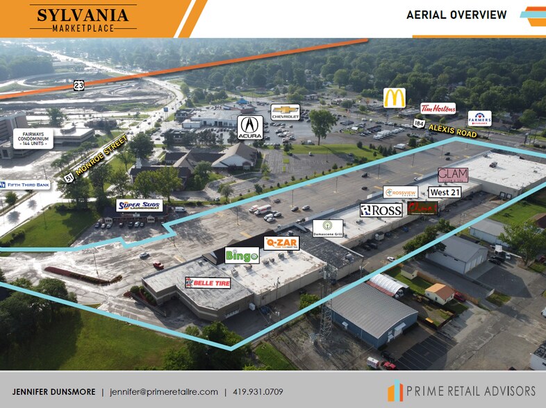 5834 Monroe St, Sylvania, OH for lease - Building Photo - Image 3 of 3