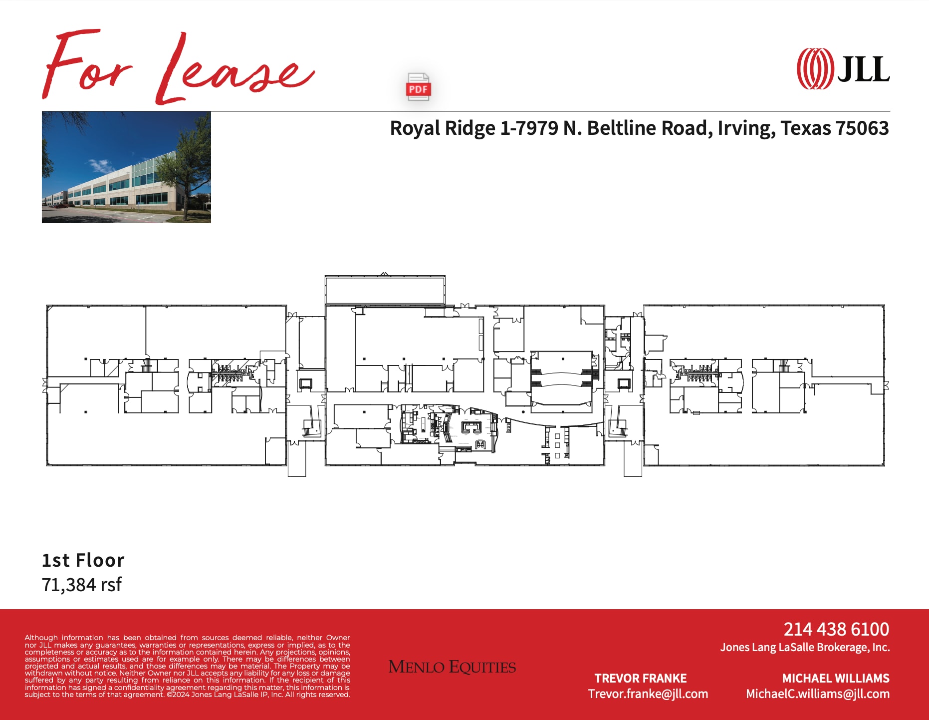 7979 N Belt Line Rd, Irving, TX for lease Floor Plan- Image 1 of 1