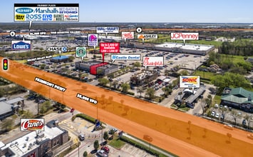 5120 Fairmont Pky, Pasadena, TX - AERIAL  map view