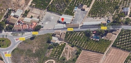 Sueca - Aerial map view